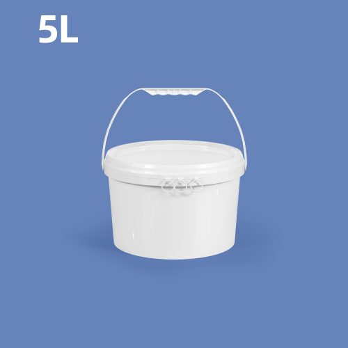5L 压盖桶-矮款拉环