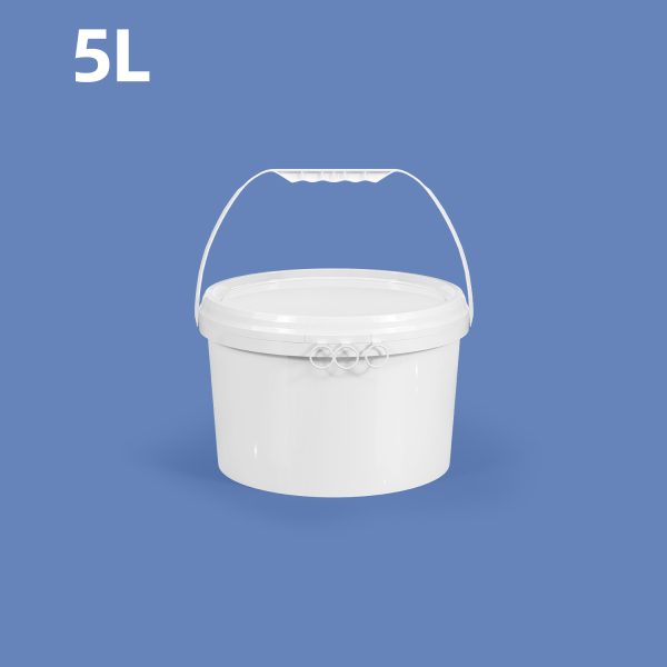 5L 压盖桶-矮款拉环